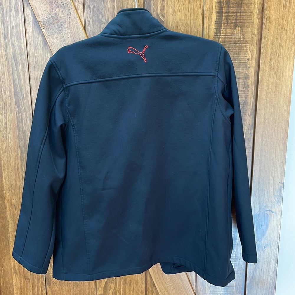 Black and red puma L jacket - Picture 2 of 10